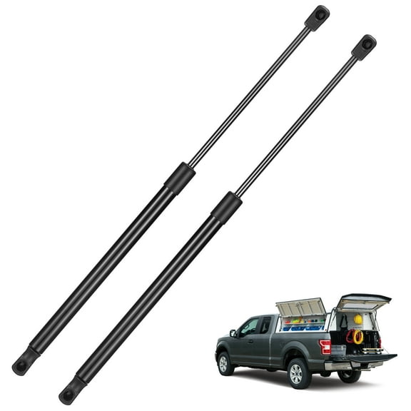 SPEEDWOW C16-19222 19.7inch 400N/90lbs Gas Shocks Struts Lift Support for Leer Camper Shell Rear Topper Window Pickup Cap Canopy Toolbox Cabinet Lid Motorhome Door Gas Springs Set of 2