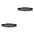 thumbnail image 3 of Sonducket Riñonera deportiva de nailon para hombre y mujer, riñonera Unisex para adultos, para viaje, Camping, entrenamiento, bolsillo para Negro 2Conjunto, 3 of 6
