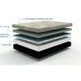 thumbnail image 2 of 10" Twin Mattress - Gel Comfort Featuring A 5" Hd Support Layer For Enhanced Stability Medium Firm Size With An Microbial Outer Clean Sleep Surface, 2 of 3