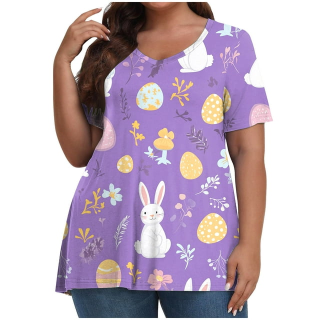 Camisas de Manga Larga para las Mujeres Cuello Redondo Impreso de Ajuste Suelto, Top de Moda de Verano Sexy para el Uso Diario