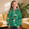 thumbnail image 2 of Pzuqiu Christmas Dogs Teen Girls Hoodies Sweatshirts 10-11 Personalized Children Pullover Hoodies Sweatshirt Casual Versatile Fall Winter Clothes Fashion for Outdoor Activities, 2 of 7