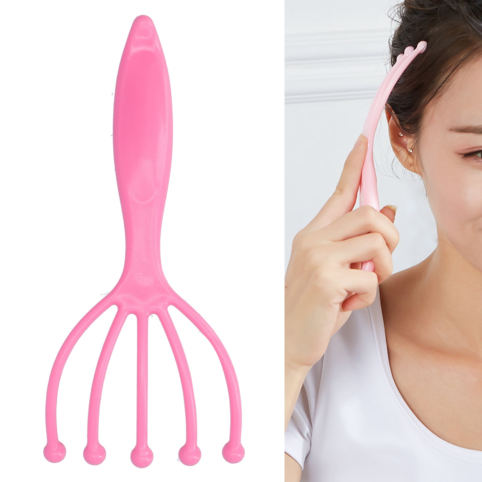 TOPINCN Scalp Massager Protable 5-Finger Head Massager for Relaxation Office Home Use,Massage Equipment