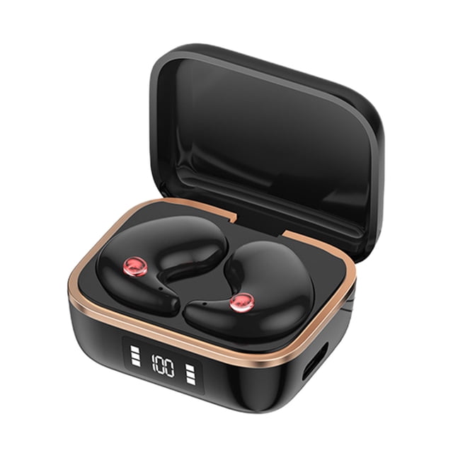Auriculares Inalámbricos Bluetooth Auriculares Inalámbricos Bluetooth 5.3 en el Oído Auriculares Ligeros con Micrófono Incorporado Auriculares Inmersivos Ipx4 con Caja de Carga Auriculares Inalámbrico