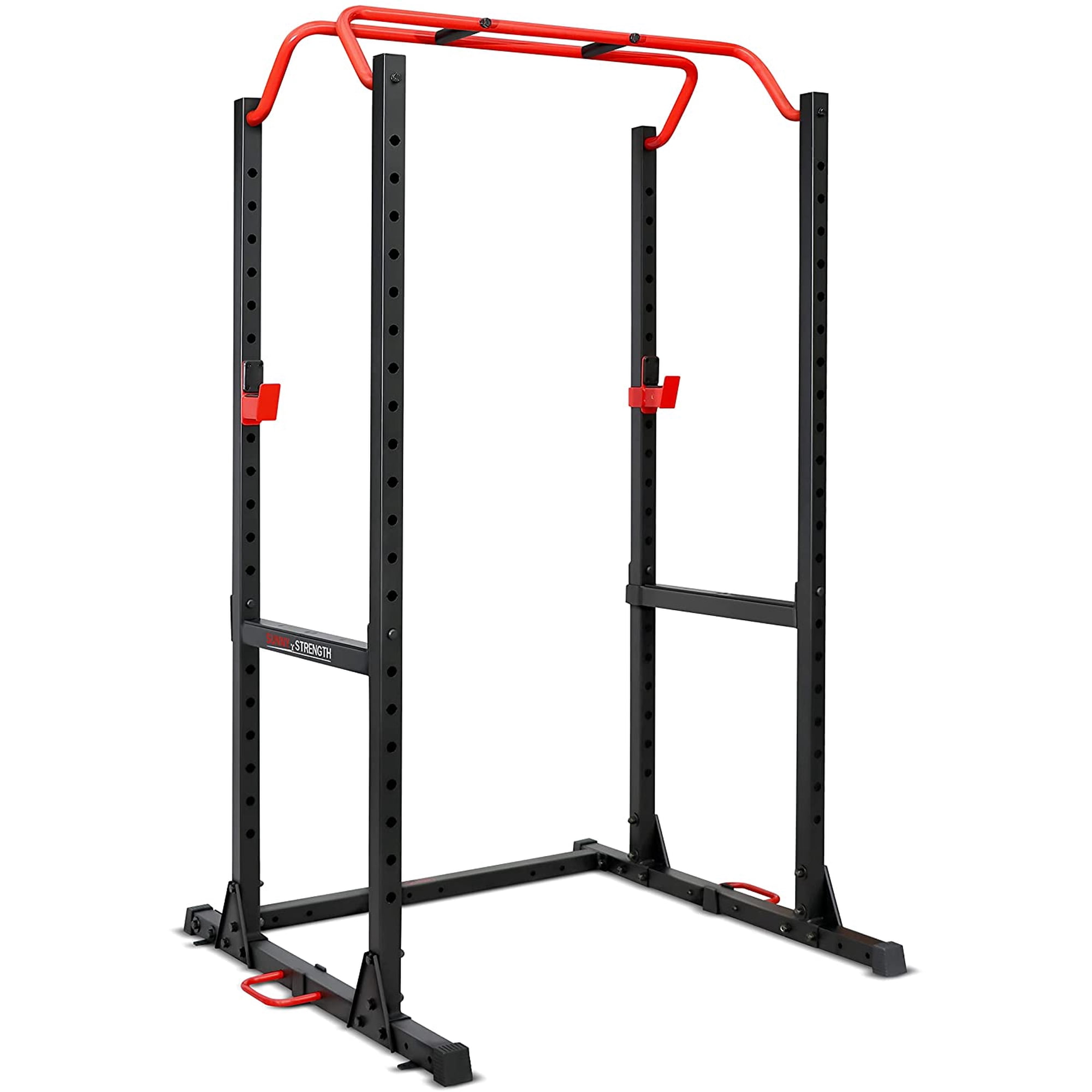Sunny Health & Fitness 1000LB Capacity Multi-Function Adjustable Weight Cage Power Rack