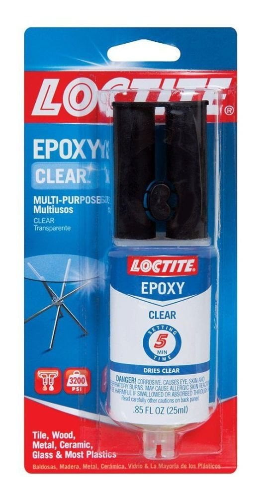 Loctite Metal And Concrete Minute Epoxy Grey Syringe (each)