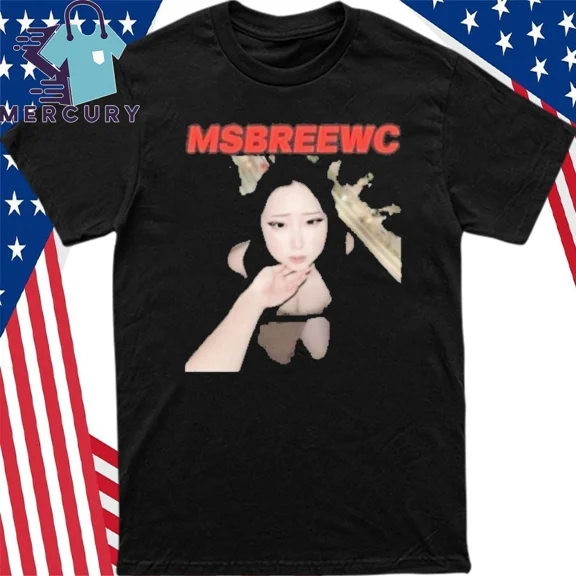 Msbreewc Lengan Pendek Kaos Distro Shirt
