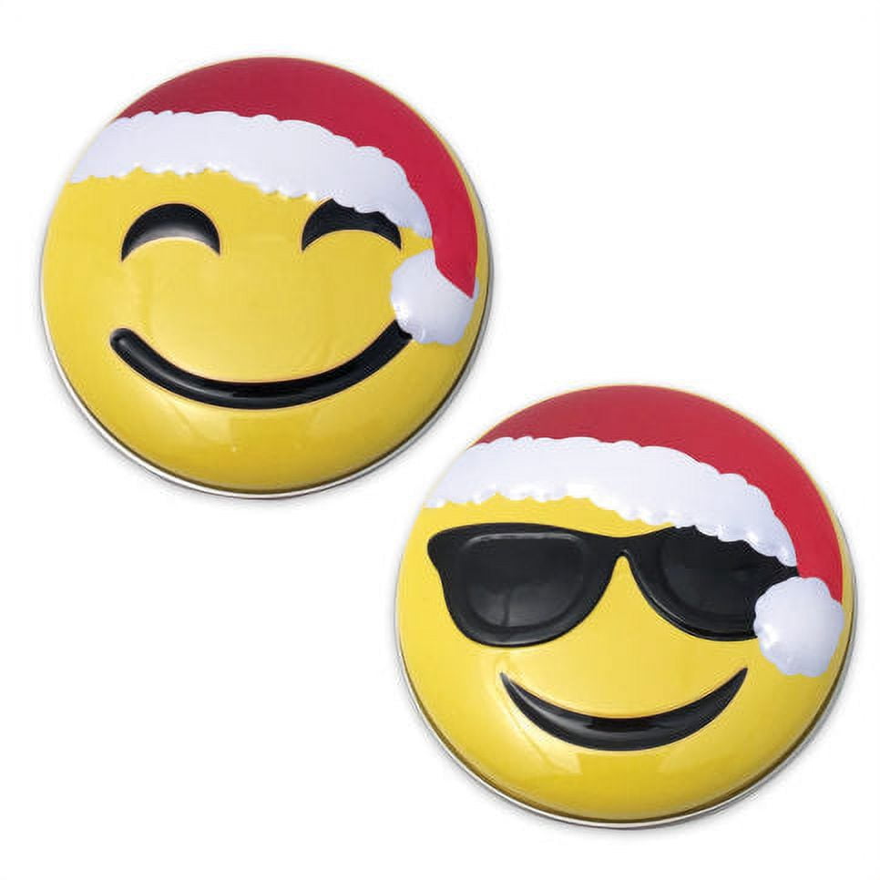 Emoticandy Sour Candy Holiday Lemon Flavor Tin 1.3 oz