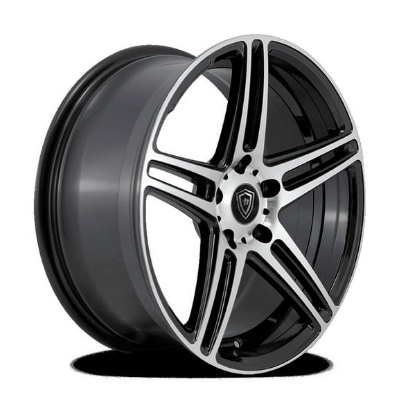 18X8 5-114.3 W-DIAMOND #3184 BLACK POLISH (B-P) 35/73.1