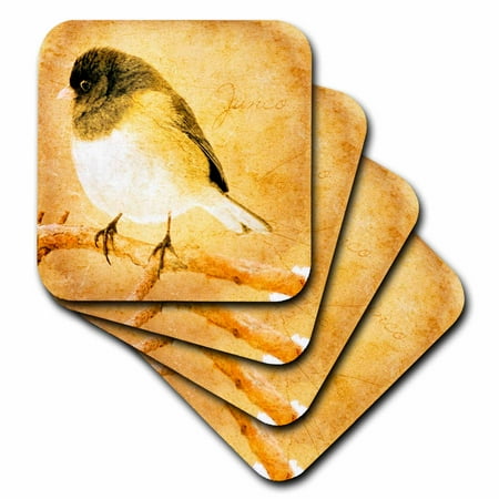 

Junco Bird 2 set of 4 Coasters - Soft cst-12390-1