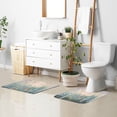 thumbnail image 6 of Yayeee Bath Rug for Bathroom Floor Non Slip Rectangle Fluffy Soft Absorbent Mat, 16"x24", Night Deer, 6 of 7