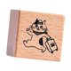 thumbnail image 4 of Sellos de gato para niños, sello cuadrado pequeño en bloque de madera, animal dulce para tarjeta Viajar, 4 of 9