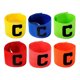 thumbnail image 2 of 1 pieza de brazalete con la palabra C del capitán del partido de fútbol, marcador de pasta para el líder del equipo, palabra C, nailon flexible para accesorios deportivos de fútbol unisex, 2 of 5