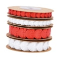 thumbnail image 3 of 4 rollos de cinta de corazón para envolver regalos de 0,8 cm y 1,5 cm (16,4 pies), cinta roja y blanca de Valentín para decoración del hogar, cump, 3 of 9