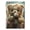 Cute Bear Eat Ice Cream, variant on Haosy Colorful Galaxy with Stars Notebooks 1-subject Journal 60 Sheets A5 College Ruled Paper Detachable Ring 8.3"x5.7"