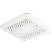 Delta Electronics SIG80-110MHLED 80-110 CFM Exhaust Bathroom Fan, Off White