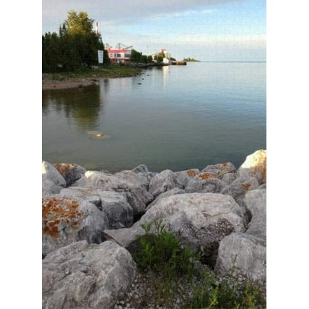 

Puzzle Fun for Adults Drummond Island Ferry Dock for Players Who Like to Challenge The Difficult and Unlock More Complex Patterns in Hd 500 Piece