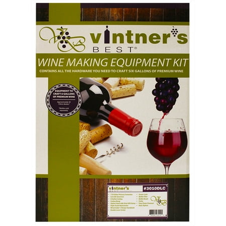 Vintner's Best Wine Equipment Kit w/ Double Lever