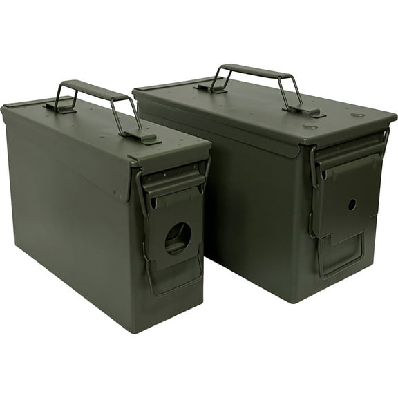 MidwayUSA Mil-Spec Ammo Can 2-Can Combo Pack 50 and 30 Caliber