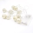 thumbnail image 3 of Zootealy 20LED Silver Metal Ball Decorative Light String 2.1m YDS005W - Romantic Home Decoration with Stylish Appearance, 3 of 7
