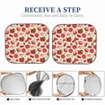 thumbnail image 6 of Naloa Tomatoes Print 2-Piece Windshield Sunshade,Foldable Car Front Window Sun Shades,for Most Sedans SUV Truck-Large, 6 of 6