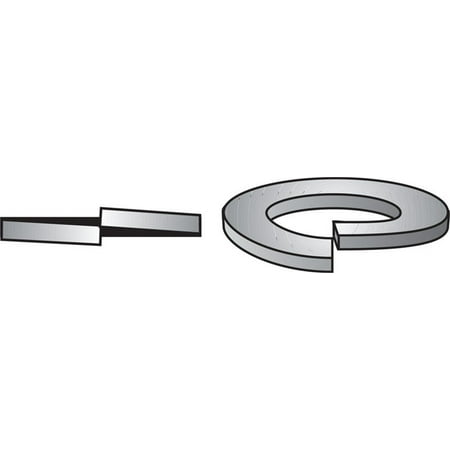 

Hillman #10 Stainless Steel Split Lock Washer (100 Ct.) 830662
