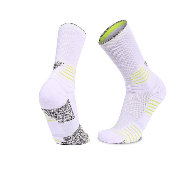 Besolor Compression Running Athletic Socks Men Wicking Breathable Crew Socks for Outdoor Sport Hiking