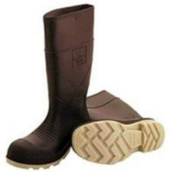 Tingley Rubber PVC Knee High Boots - Plain Toe - Black - Size 10