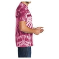 thumbnail image 3 of Mafoose Men's Short Sleeve Tie-Dye Male Cotton T-Shirts Maroon L, 3 of 6