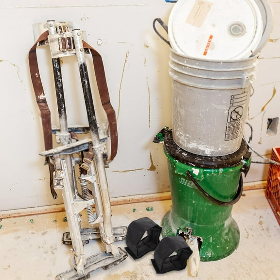 SWETRACE Comfortable and Stable Drywall Stilts Straps for Single-Leg Stilts 2Pcs 40.48X3.81X0.79in