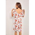 thumbnail image 6 of Ekouaer Womens, Nightgown Nightshirt, Short sleeve, Labor & Delivery Maternity button down nursing Gown for breastfeeding, 6 of 6