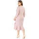 thumbnail image 5 of Vestido Midi Con Volantes Cuello V De Cóctel TalGrande PaMujer Ro4XL, 5 of 6