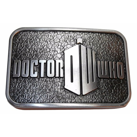 Doctor Who DW Logo Pewter Finish Belt Buckle