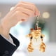 thumbnail image 3 of Long Neck Giraffe Keychain Plush Keychain Toy Serving As Bag Plush Decor, 3 of 4