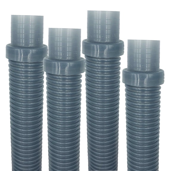 Puri Tech Pool Vac Ultra AquaBug Hose Translucent Blue 4ft 48 Long 4 Pack