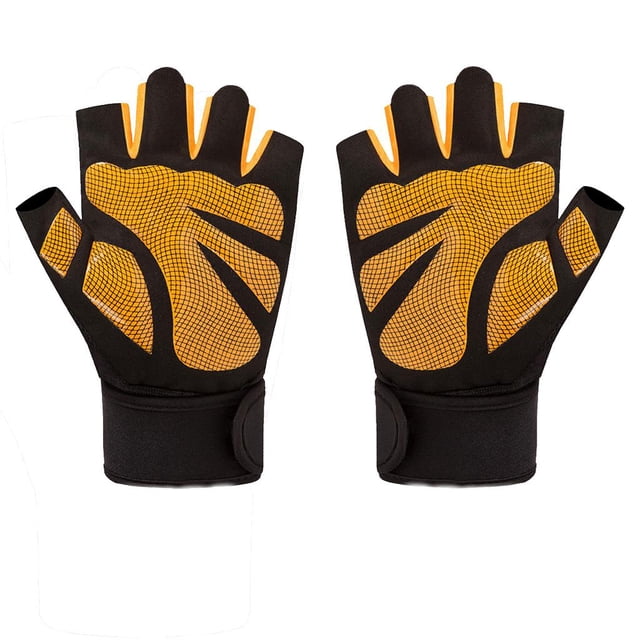 Guantes de medio sin s de de motocicleta táctica del al Amarillo M shamjiam Guantes de medio dedo al aire libre