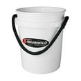thumbnail image 2 of Shurhold Bucket 2451 5 Gallon Capacity; Plastic; Rope Handle; Without Lid; White; 14-3/4 Inch Height x 12 Inch Width Dimension, 2 of 3