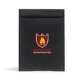 thumbnail image 1 of Cateissary Bolsa de documentos a prueba de fuego Bolsa de dinero grande resistente al fuego y al agua Bolsa de seguridad a prueba de fuego Bolsa de sobre de Almacenamiento y organización del hogar Cateissary HA022490-00, 1 of 6