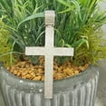 thumbnail image 3 of Dazzlingrock Collection 2.00 Carat (ctw) White Diamond Micro Pave Mens Hip Hop Style Religious Cross Pendant Necklace (Silver Chain Included), Sterling Silver, 3 of 6