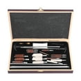 thumbnail image 1 of Cleaning Kits, Stable Rugged Easily Store  Accessories  For Automobile GK06 Aluminum Rod Wooden Box Set 24 Woolly, 1 of 8