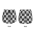 thumbnail image 5 of Lsque Nautical Anchors1 Printed Women's Running Shorts with Liner Pockets,Elastic Quick Dry Workout Athletic Gym Yoga Shorts,Womens High Waist Shorts-Medium, 5 of 9