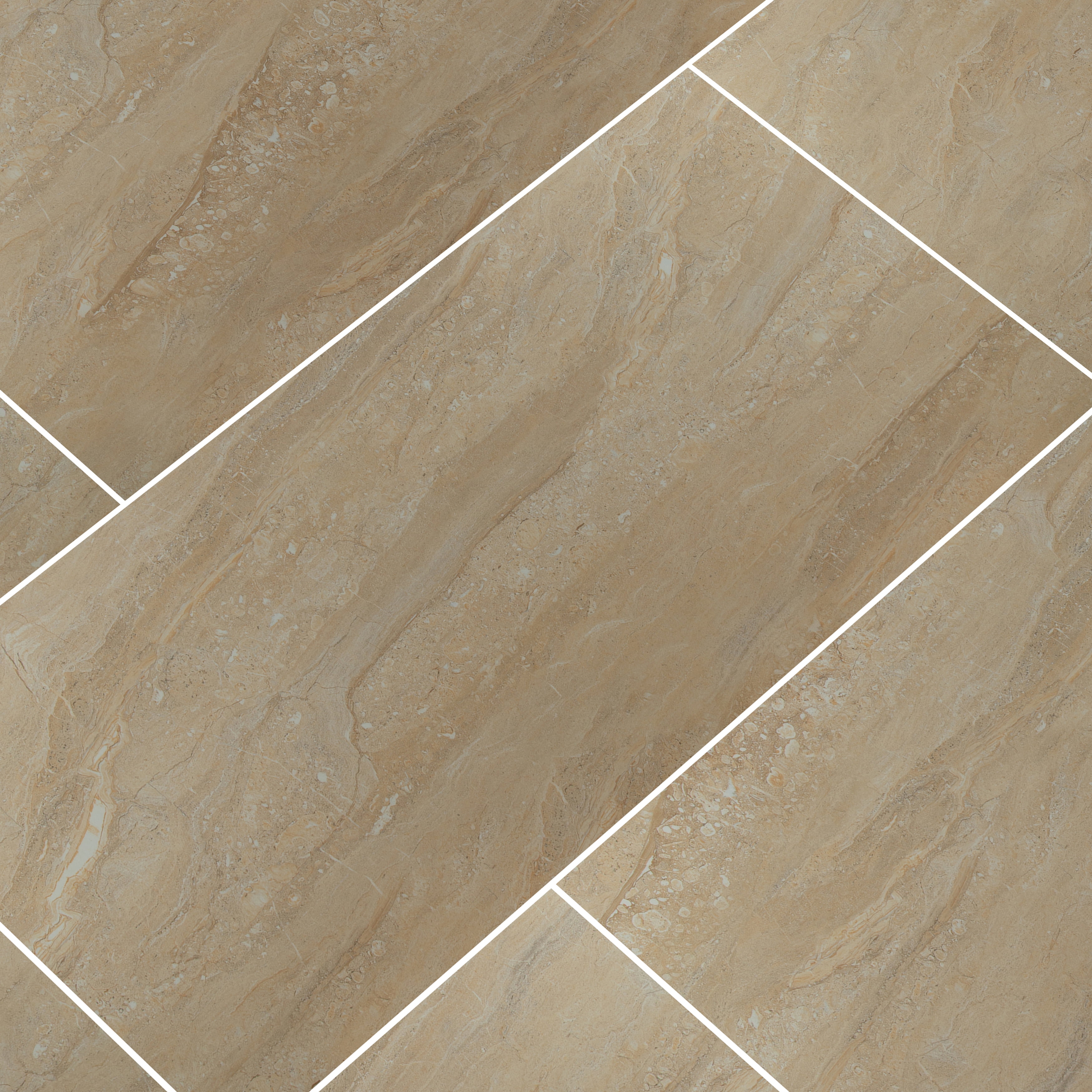 Aria Oro 24 in. x 48 in. Polished Porcelain Floor and Wall Tile (16 sq. ft. / case)
