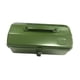 thumbnail image 2 of Caja de herramientas portátil Caja de almacenamiento de herramientas de reparación de hardware de automóvil Caja de herramientas resistente con cerradura Verde, 2 of 9