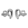 thumbnail image 5 of Unique Bargains 1 Set Fake Grills Hip Hop Style Left and Right Teeth Grillz Silver Tone, 5 of 6