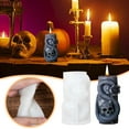 thumbnail image 2 of DIY Silicone Mould for Candle Making - for Halloween Candle Designs Resin Casting Soap Crafting Home Candle Projects, 2 of 7