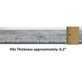 thumbnail image 3 of HR Premium Super Soft Polyester Abstract Area Rug in Graphite & Multi-Color, 3 of 6