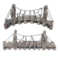 thumbnail image 1 of LEEYNEER 2 Pcs Zen Garden Bridge Miniature Landscape Accessory Household, 1 of 6