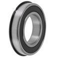 thumbnail image 1 of Unique Bargains 6211NR2RS Roulements à Billes Rainures Profondes 55x100x21mm P4 Double Joint en Caoutchouc Roulements Lubrifiés 1 Pce Roue de Scooter Planche à Roulettes Universelle Ton Argent Noir, 1 of 6