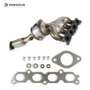 PANGOLIN Manifold Catalytic Converter Kit Fits for 2011-2019 Ford Fiesta 1.6L EPA Compliant Front Exhaust Catalytic Converter Replacement Part OE 16610