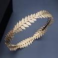 thumbnail image 3 of Corona de emperador romano, corona de laurel, diadema de hoja dorada, accesorio de disfraz, diadema de boda César, 3 of 5