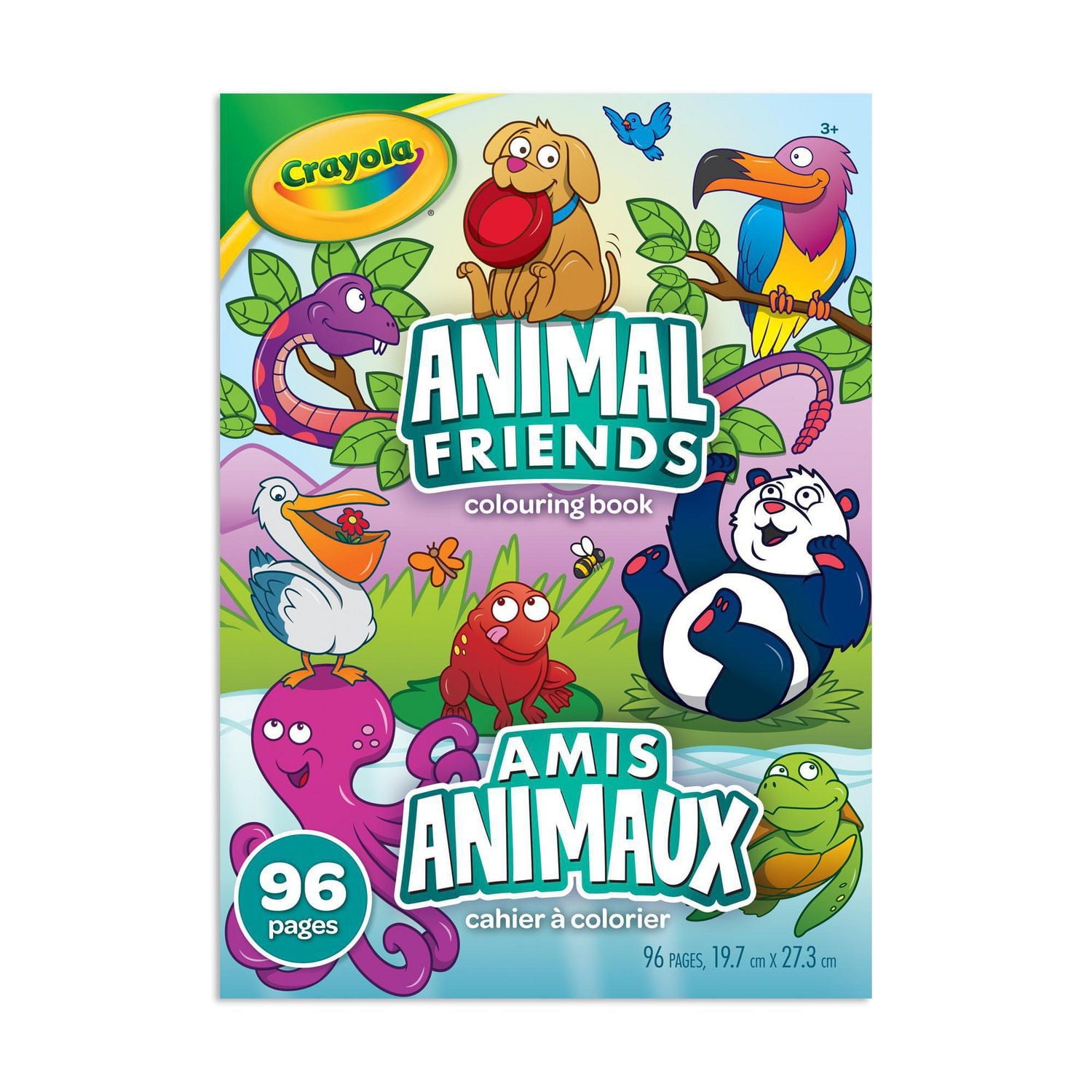 Crayola 96 Page Colouring Book, Food Pals, 96 page colouring book